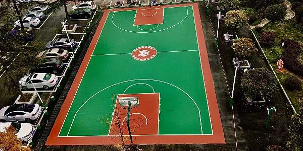 湖北十堰竹溪農(nóng)商銀行硅PU球場(chǎng)